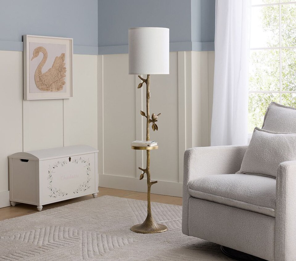 Sculpted Bird Floor Lamp (152 cm)