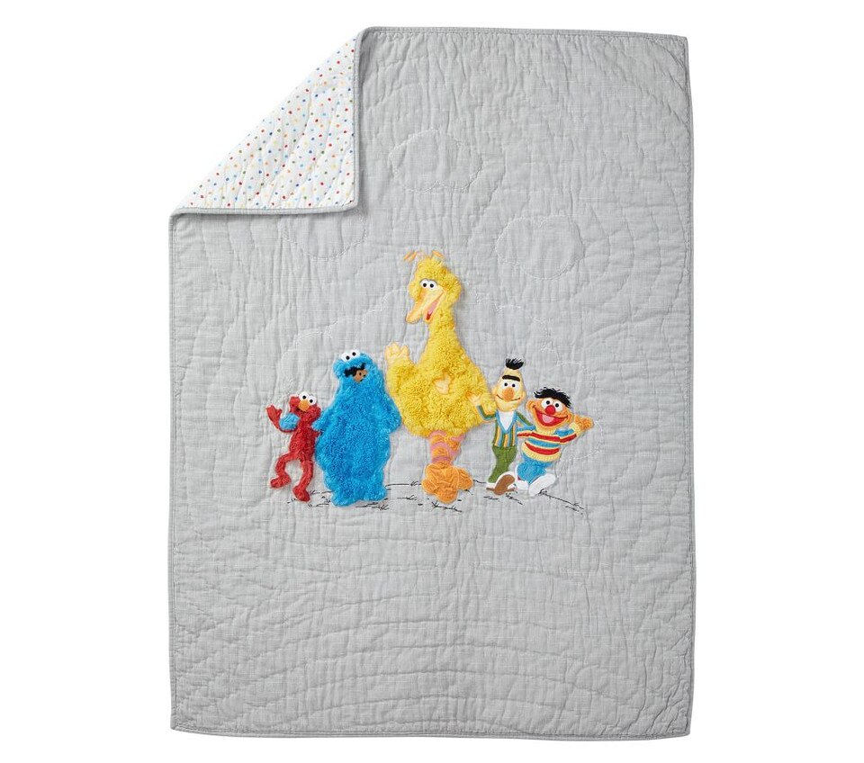 Sesame Street® Toddler Bedspread, Multi
