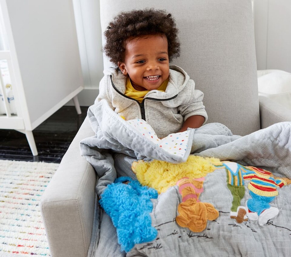 Sesame Street® Toddler Bedspread, Multi