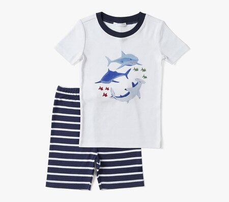 Walmart Short Sleeve Pajama Set Boys Baby Shark Pajamas Walmart