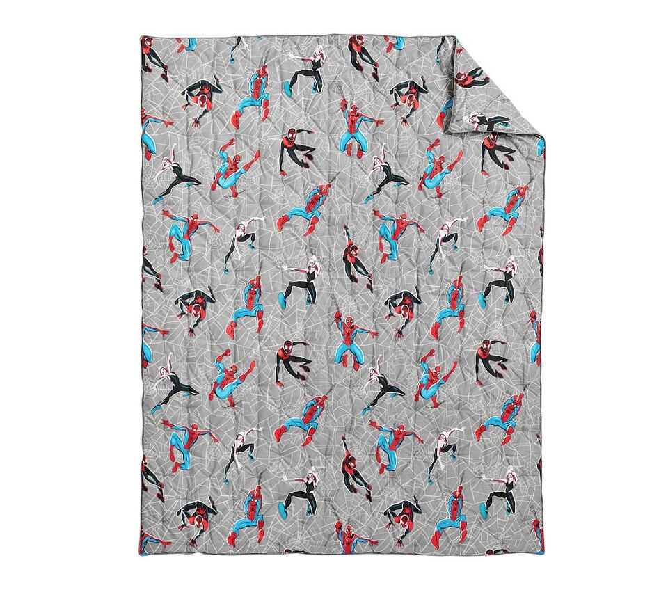Marvel's Spider-Man Glow-in-the-Dark Comforter & Pillowcases