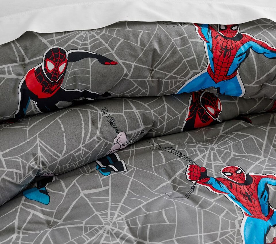 Marvel's Spider-Man Glow-in-the-Dark Comforter & Pillowcases