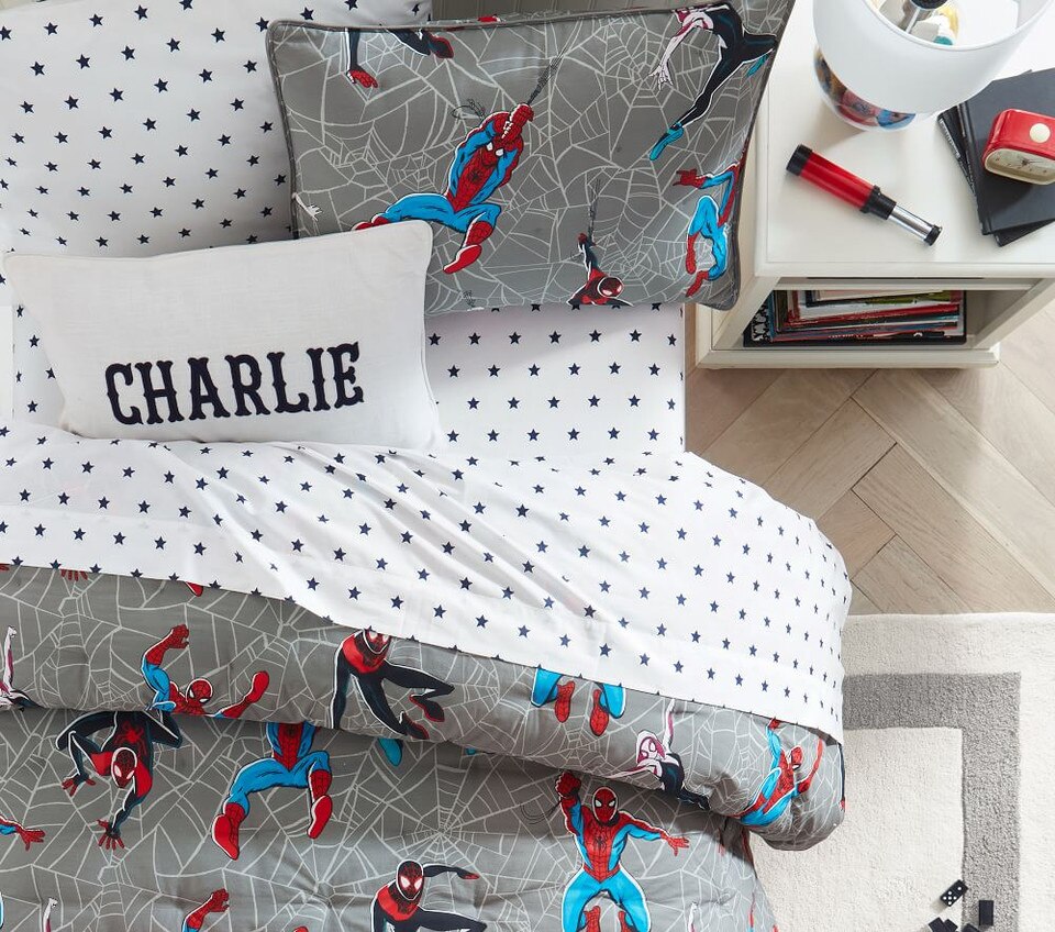 Marvel's Spider-Man Glow-in-the-Dark Comforter & Pillowcases