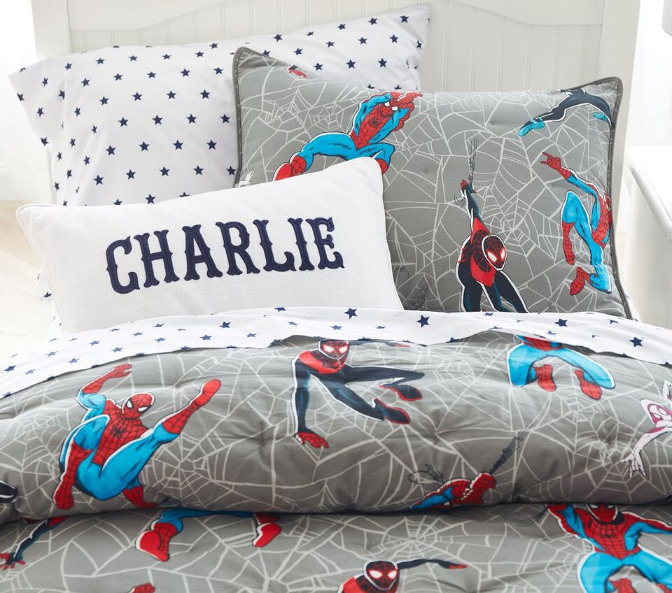 Marvel's Spider-Man Glow-in-the-Dark Comforter & Pillowcases