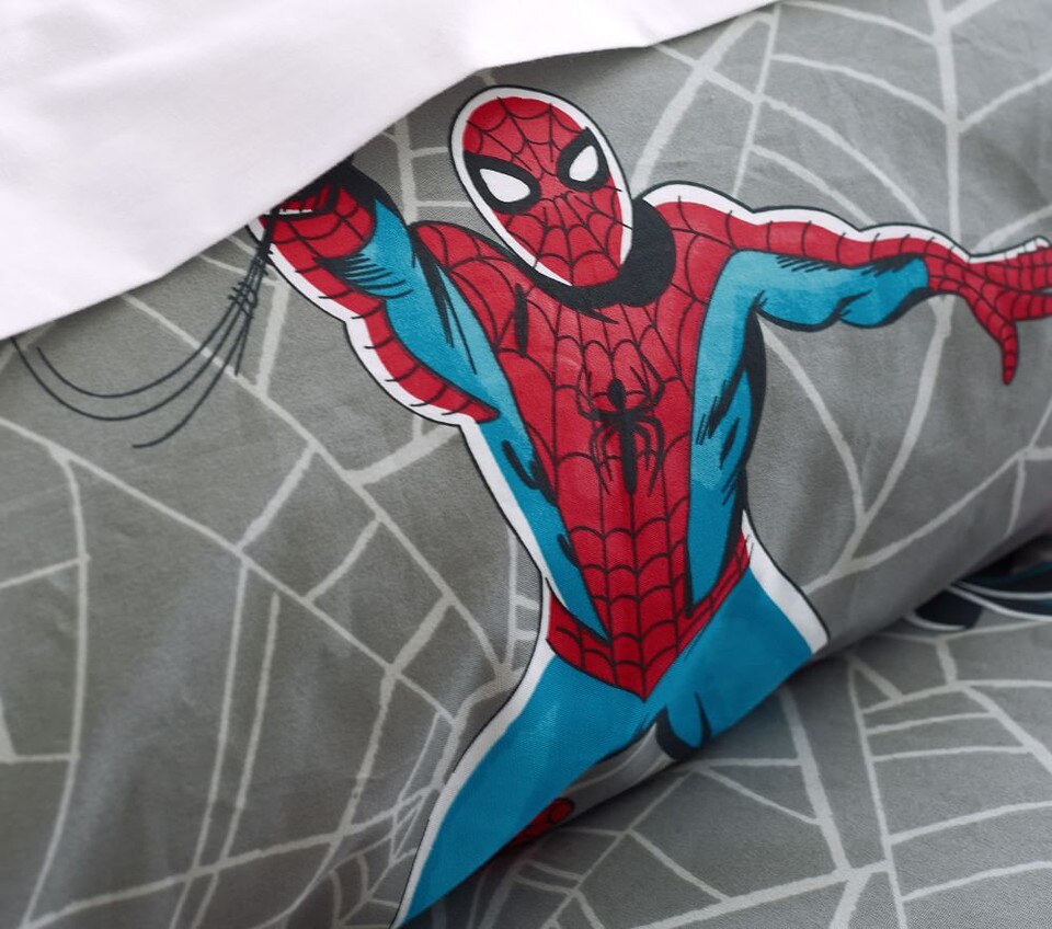 Marvel's Spider-Man Glow-in-the-Dark Duvet Cover & Pillowcases