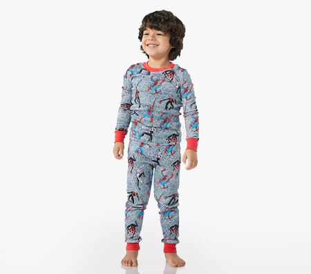 Spiderman Pyjama Erwachsene Spider Man Pyjamas Boys 4-10 Marvel