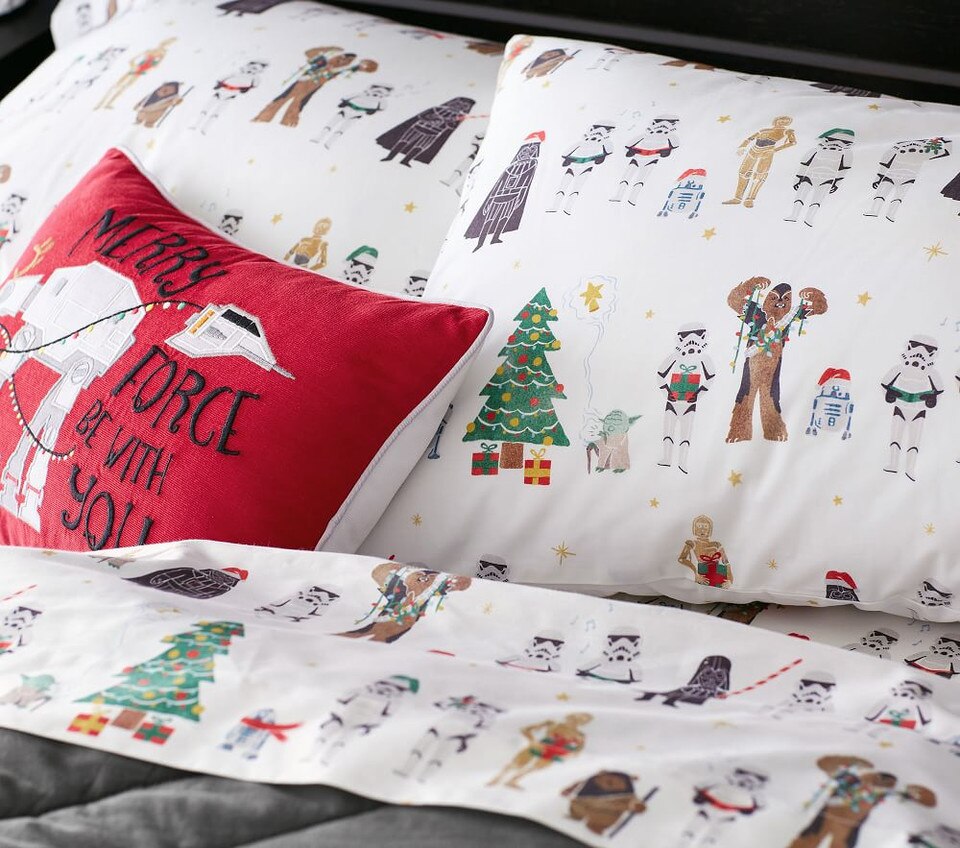 Star Wars™ Festive Organic Sheet Set & Pillowcases