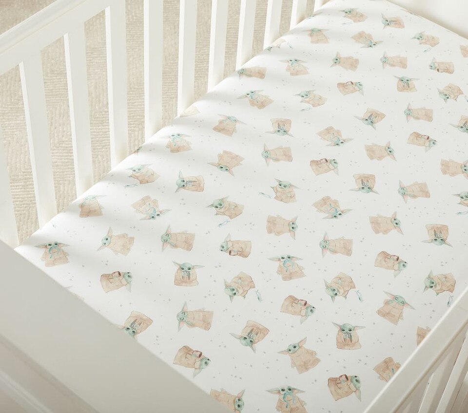&lt;em&gt;Star Wars&lt;/em&gt; The Child Organic Fitted Cot Sheet