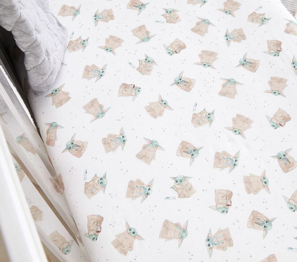 &lt;em&gt;Star Wars&lt;/em&gt; The Child Organic Fitted Cot Sheet