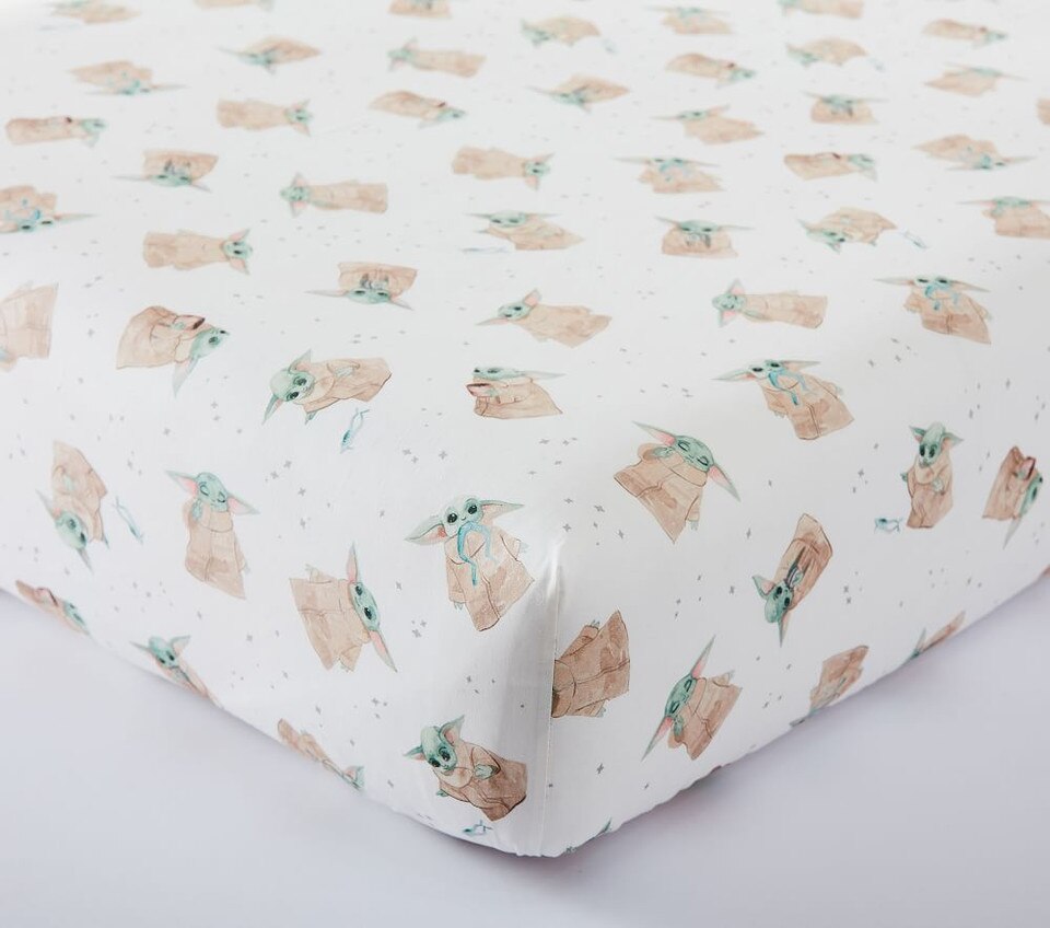 &lt;em&gt;Star Wars&lt;/em&gt; The Child Organic Fitted Cot Sheet