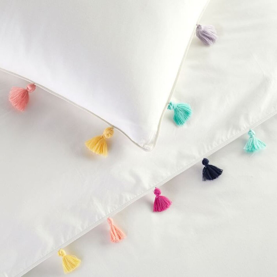Tassel Duvet Cover & Pillowcase