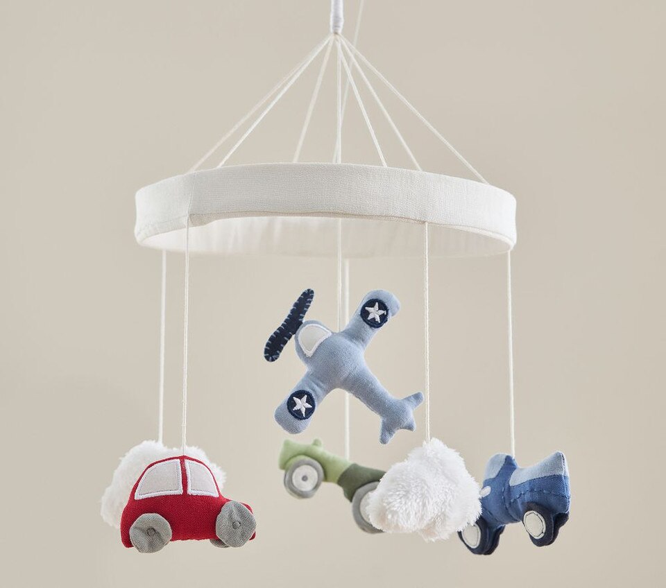 Things That Go Baby Cot Mobile