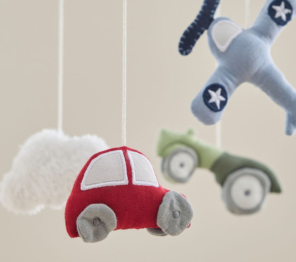 Things That Go Baby Cot Mobile
