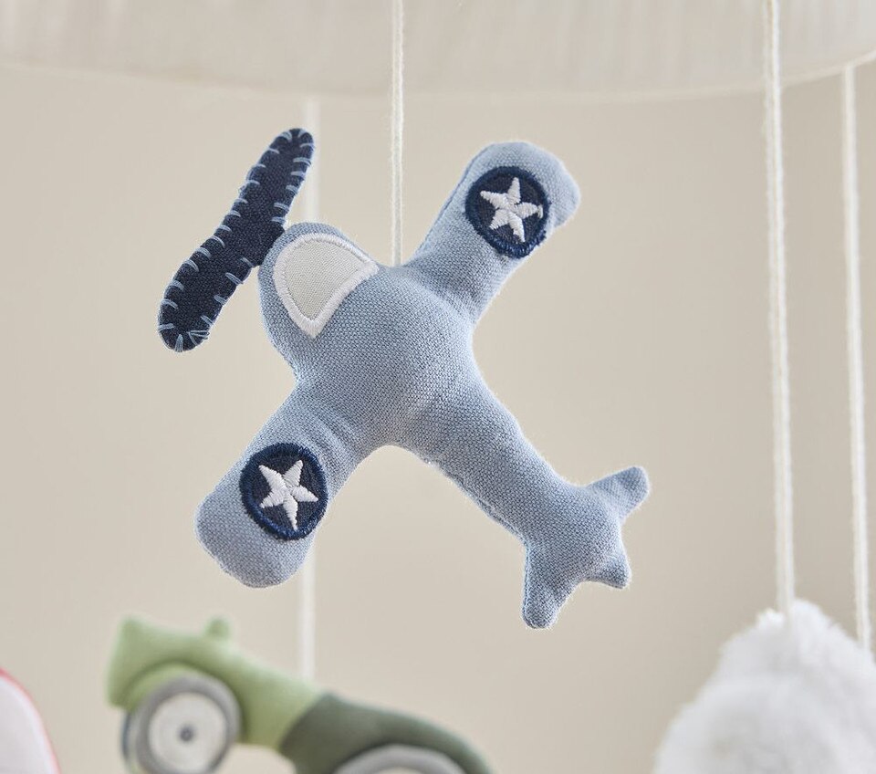 Things That Go Baby Cot Mobile