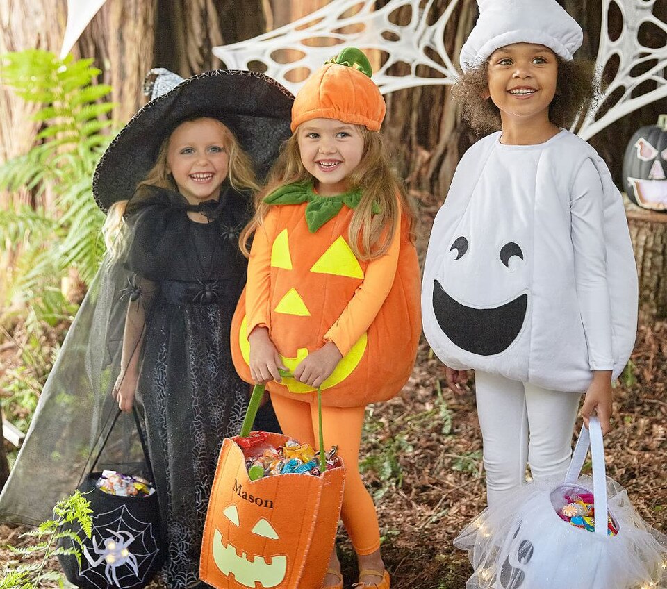 Toddler Glow-in-the-Dark Witch Halloween Costume