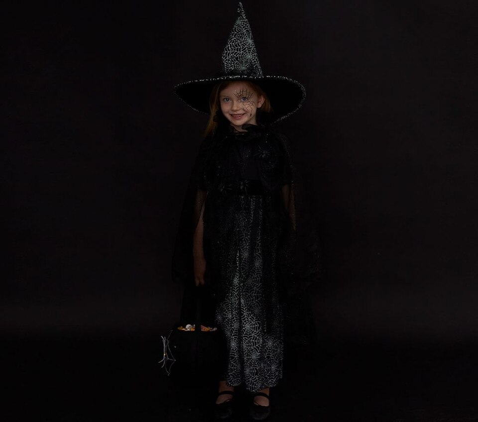 Toddler Glow-in-the-Dark Witch Halloween Costume