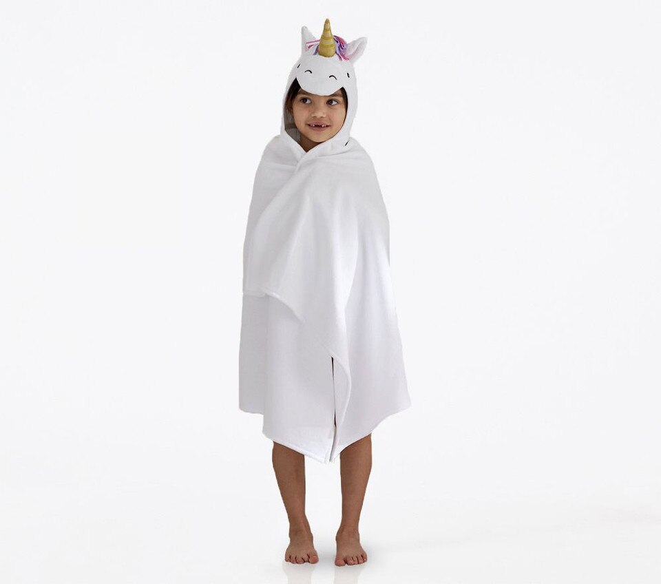 Unicorn Kids Hooded Towel