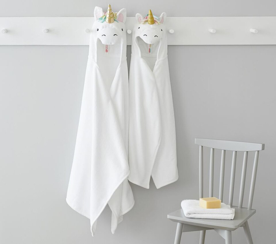 Unicorn Kids Hooded Towel