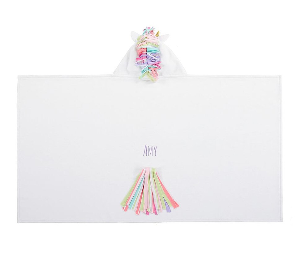 Unicorn Kids Hooded Towel