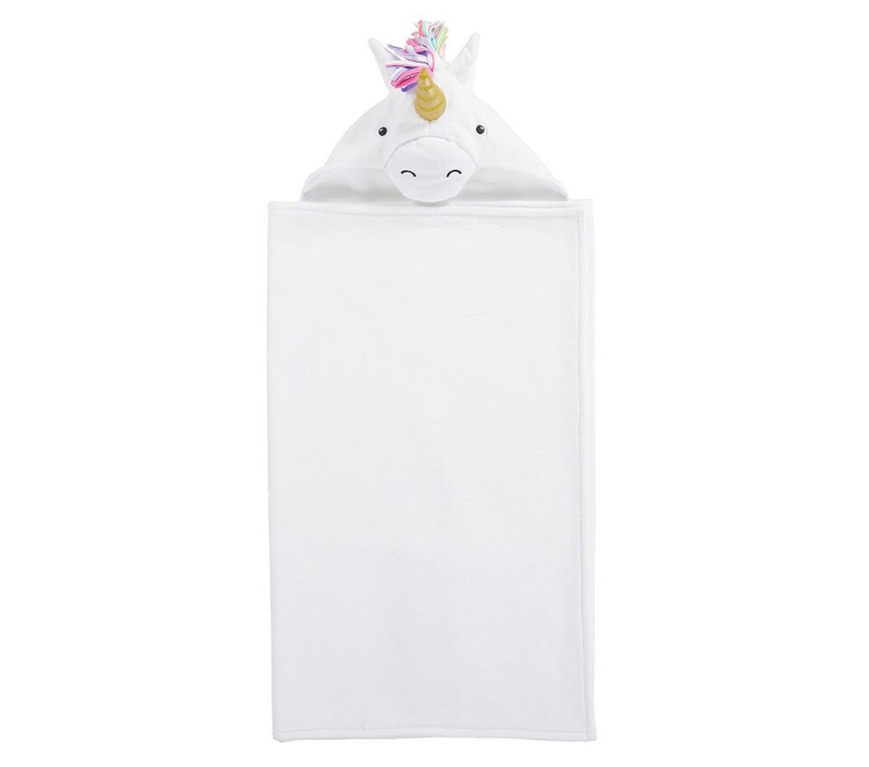 Unicorn Kids Hooded Towel