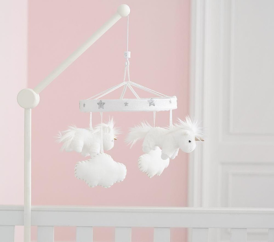 Unicorn Musical Cot Mobile