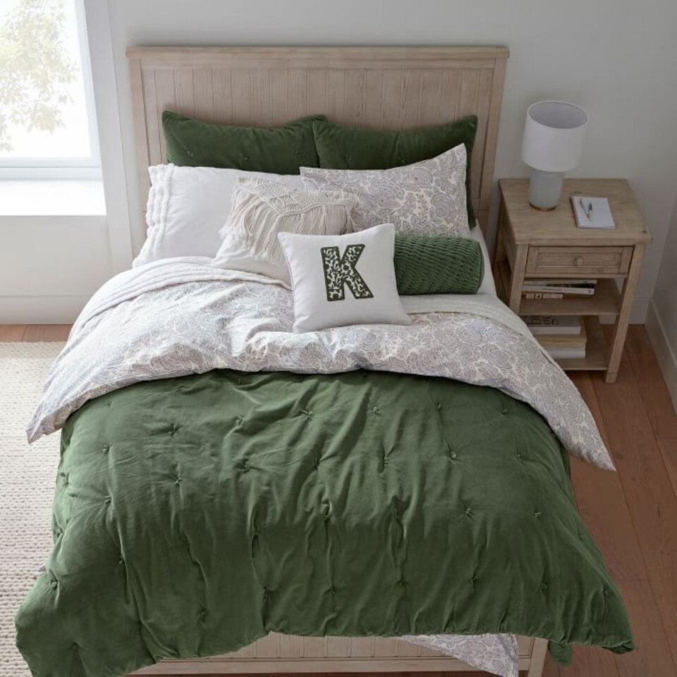 Harvest Velvet Bedspread & Pillowcase