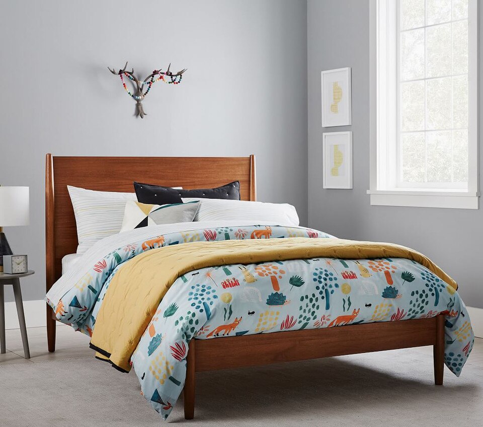 west elm x pbk Mid-Century Bed