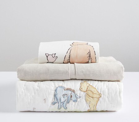 Disney ® Winnie the Pooh Baby Bed Linen Pottery Barn Kids UK