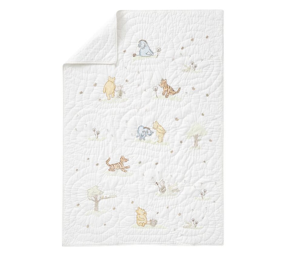 Disney Winnie the Pooh Toddler Bedspread