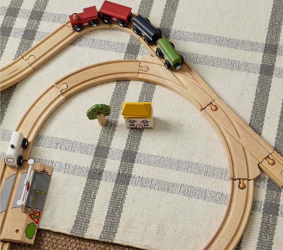 Wooden Train Set